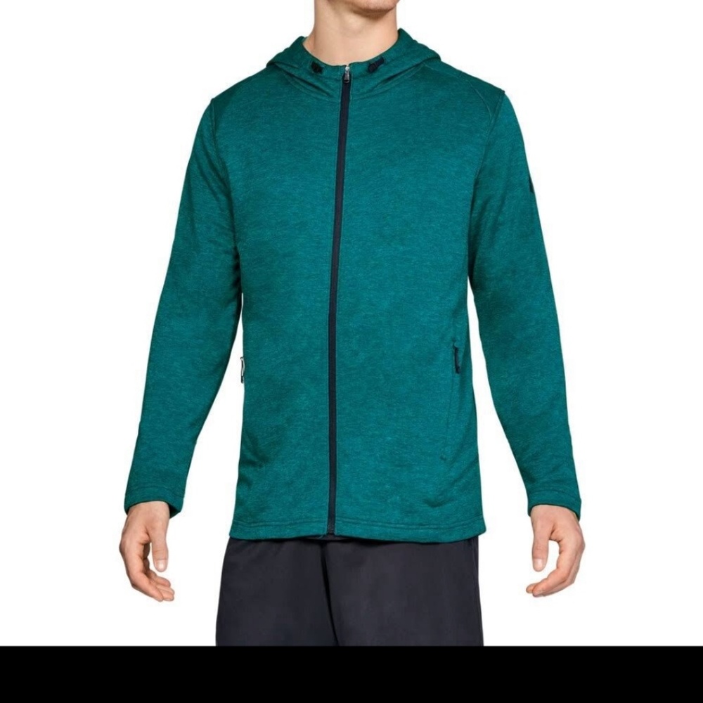 Under Armour Mk-1 Terry zip-up Hoodie (Tourmaline)